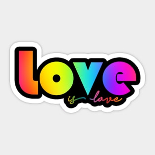 Love is Love - Pride Day Sticker